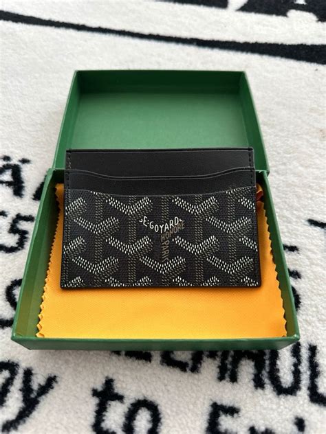 goyard cardholder schwarz